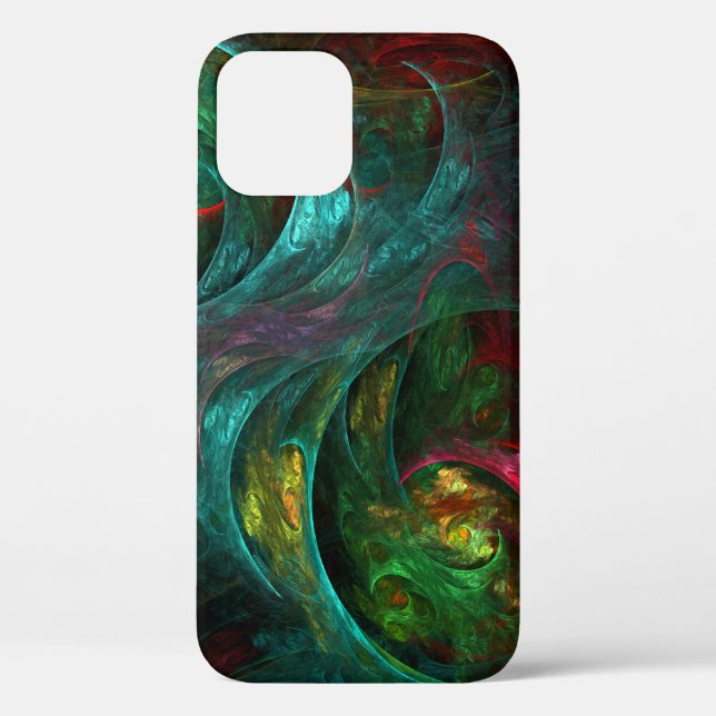 Funda De Case-Mate Para iPhone Génesis Nova Resumen Arte (Reverso )