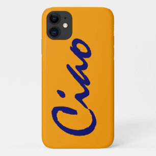 Funda Para iPhone 11 genial Ciao hola Italiano divertido trendy iPhone