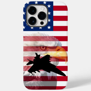 Funda Para iPhone 14 Pro Max De Case-Mate Genial tema militar patriótico americano para homb