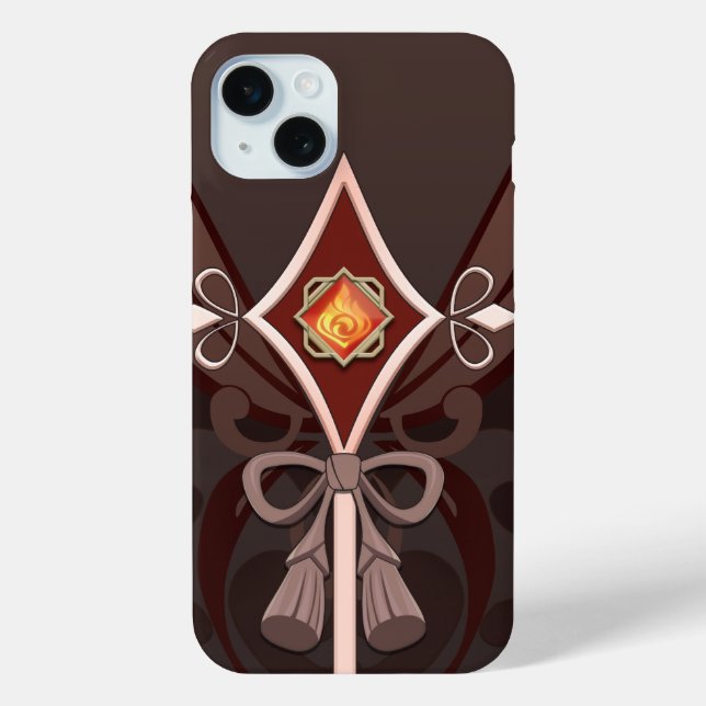 Funda De Case-Mate Para iPhone Genshin Impact Hu Tao (Reverso )