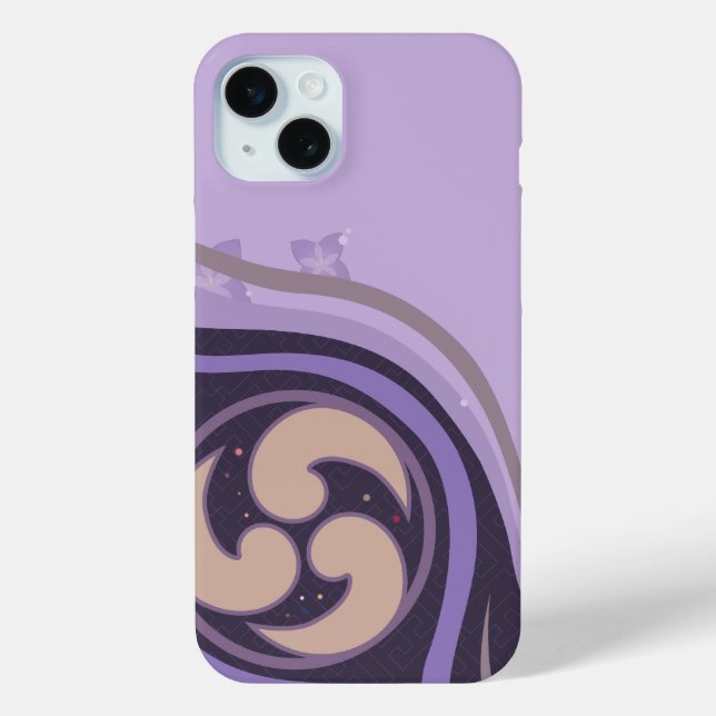 Funda De Case-Mate Para iPhone Genshin Impact Raiden Shogun Ei (Reverso )