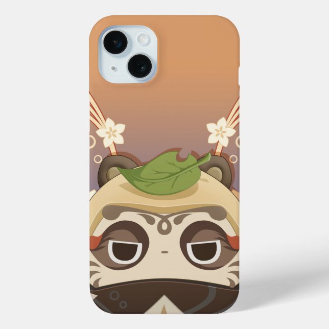 Funda De Case-Mate Para iPhone Genshin Impact Sayu Daruma (Reverso )