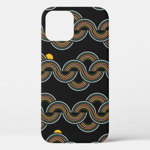 Funda Para iPhone 12 Geo Stripe: Diseño de moda