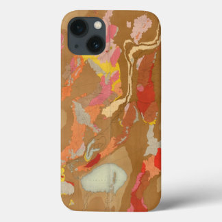 Funda Para iPhone 13 Geología de la Cuenca de Nevada