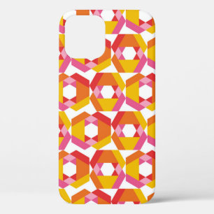 Funda Para iPhone 12 Geometría colorida arte minimalista sin fisuras pa