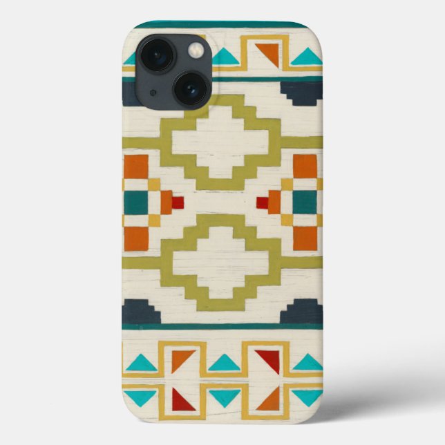 Funda De Case-Mate Para iPhone Geometría del Suroeste I (Reverso)