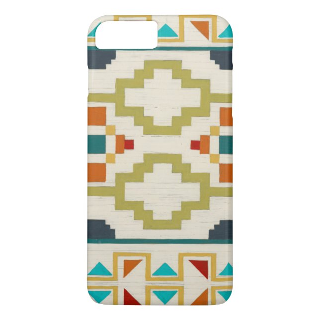Funda De Case-Mate Para iPhone Geometría del Suroeste I (Reverso)