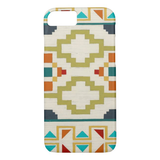 Funda De Case-Mate Para iPhone Geometría del Suroeste I (Reverso)