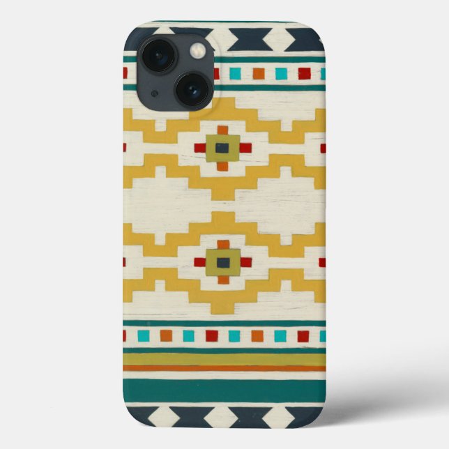 Funda De Case-Mate Para iPhone Geometría del Suroeste III (Reverso)
