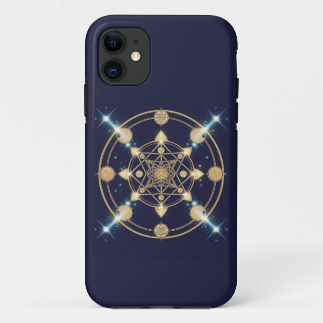 Funda De Case-Mate Para iPhone Geometría Estrellada – El Código de Infinito (Reverso)