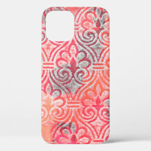 Funda Para iPhone 12 Geometría patrón de repetición moderno con texture