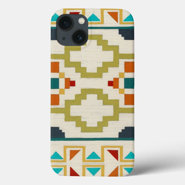 Funda De Case-Mate Para iPhone Geometría sudoccidental I (Reverso)