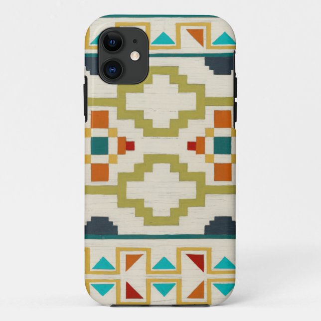 Funda De Case-Mate Para iPhone Geometría sudoccidental I (Reverso)
