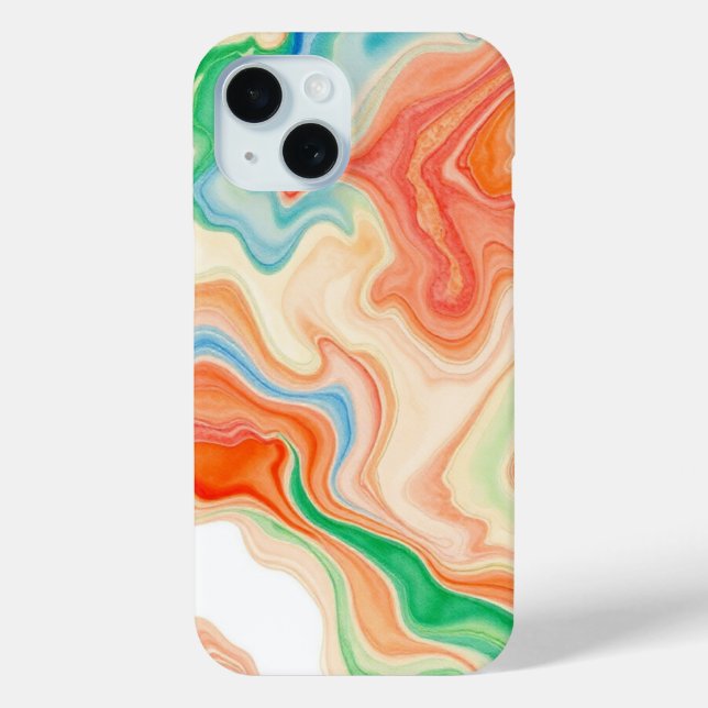 Funda De Case-Mate Para iPhone  Geometric Line Art Phone Case for iPhone (Reverso )