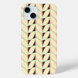 Funda Para iPhone 15 Mini Geometric pattern in retro vibe