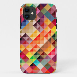 Funda Para iPhone 11 Geométrico abstracto colorido
