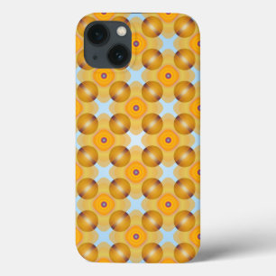 Funda Para iPhone 13 Geométrico amarillo inusual