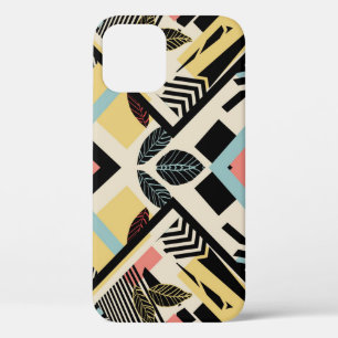 Funda Para iPhone 12 Geométrico minimalista: diseño de patrones