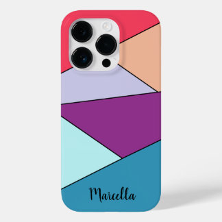 Funda Para iPhone 14 Pro De Case-Mate Geométrico vibrante personalizado