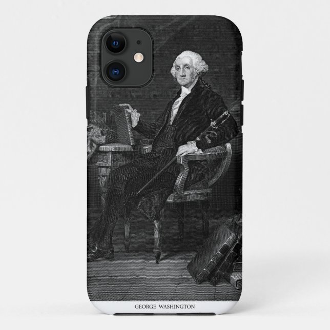 Funda De Case-Mate Para iPhone George Washington (Reverso)