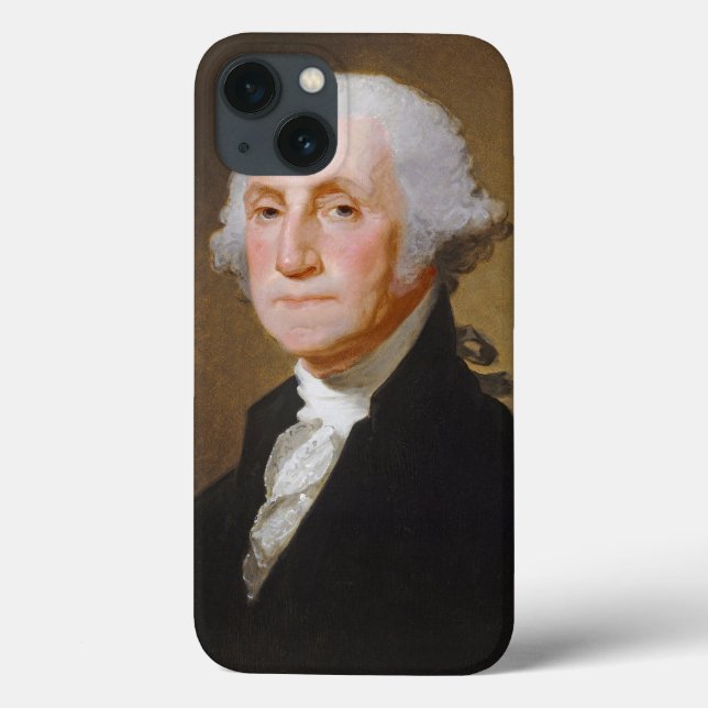 Funda De Case-Mate Para iPhone George Washington, c.1821 (aceite sobre lienzo) (Reverso)