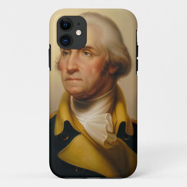 Funda De Case-Mate Para iPhone George Washington, primer presidente de EEUU (Reverso)