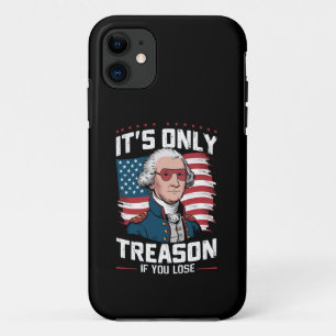 Funda Para iPhone 11 George Washington Solo es Traición si Pierdes