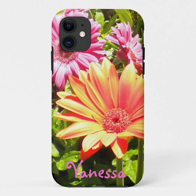 Funda De Case-Mate Para iPhone Gerber Daisies iPhone 5 funda (Reverso)