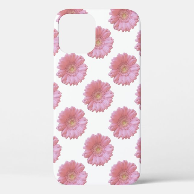 Funda De Case-Mate Para iPhone Gerbera daisy rosa pálido (Reverso )