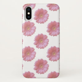 Funda Para iPhone X Gerbera daisy rosa pálido
