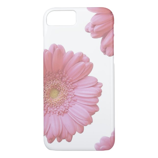 Funda De Case-Mate Para iPhone Gerbera daisy rosa pálido (Reverso)