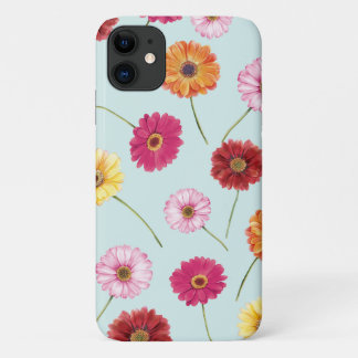 Funda Para iPhone 11 Gerbera,pink,red,orange,yellow 