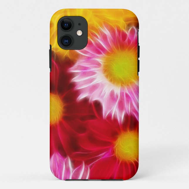 Funda De Case-Mate Para iPhone Gerberas Floral (Reverso)
