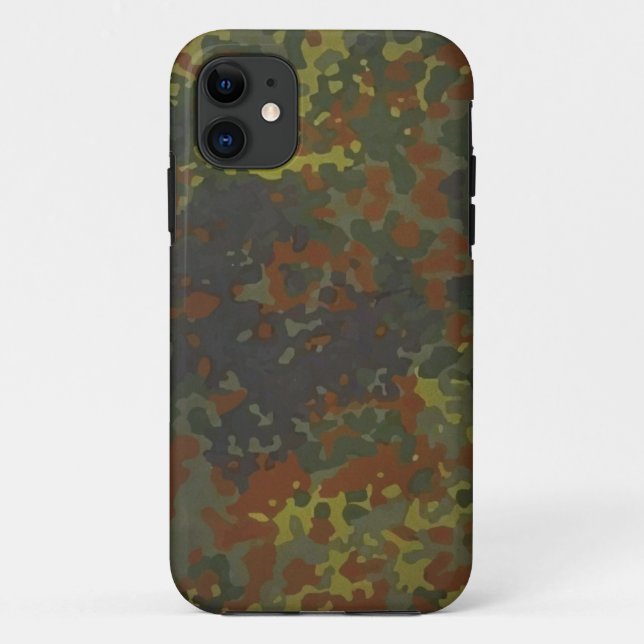 Funda De Case-Mate Para iPhone German military Fleck camouflage (Reverso)