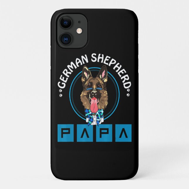Funda De Case-Mate Para iPhone German Shepherd Essential (Reverso)