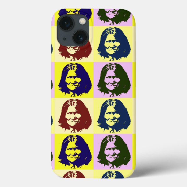 Funda De Case-Mate Para iPhone Geronimo de Pop Art (Reverso)