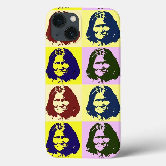 Funda De Case-Mate Para iPhone Geronimo de Pop Art (Reverso)
