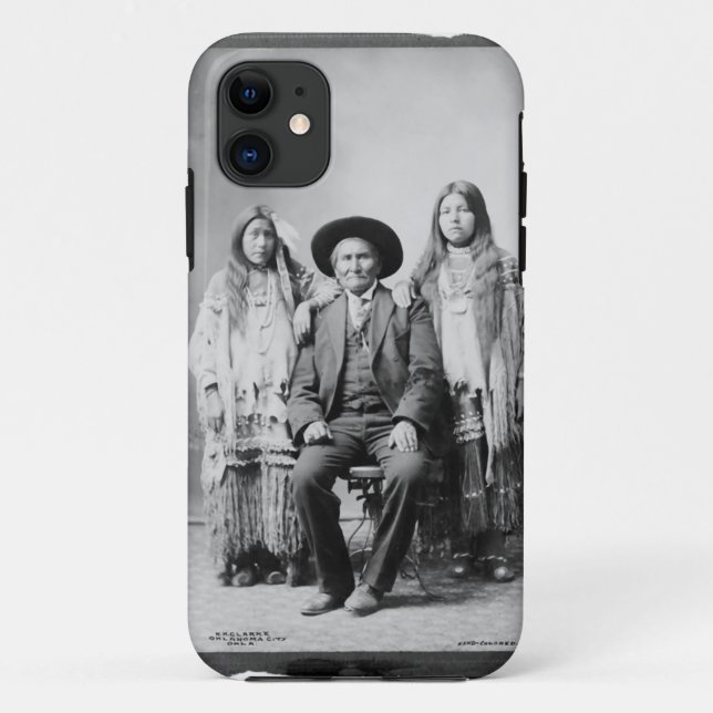 Funda De Case-Mate Para iPhone Gerónimo y 2 neices (Reverso)