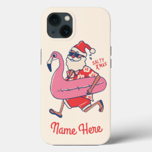 Funda Para iPhone 13 Getaways Navidades de Mele Kalikimaka Santa Flamin