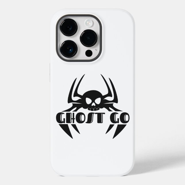 Funda De Case-Mate Para iPhone Ghost Go Spooky Season (Reverso )