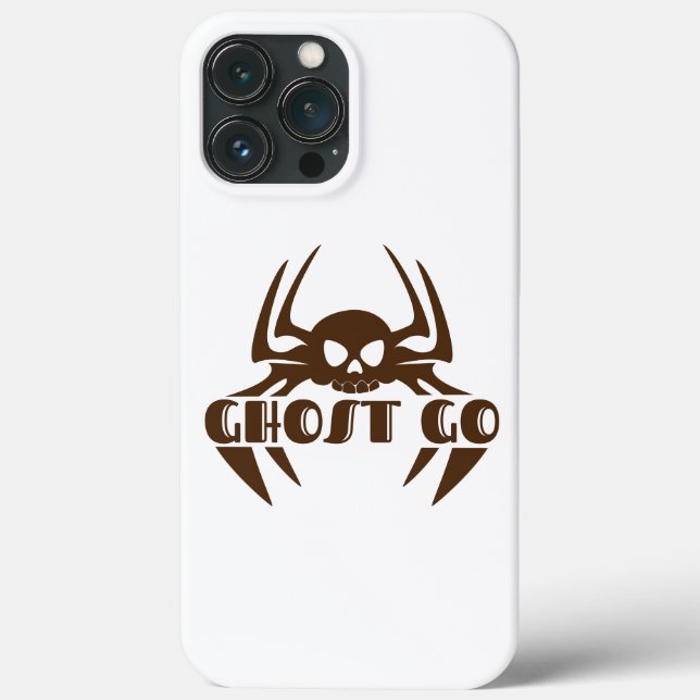 Funda De Case-Mate Para iPhone Ghost Go Spooky Season (Reverso )
