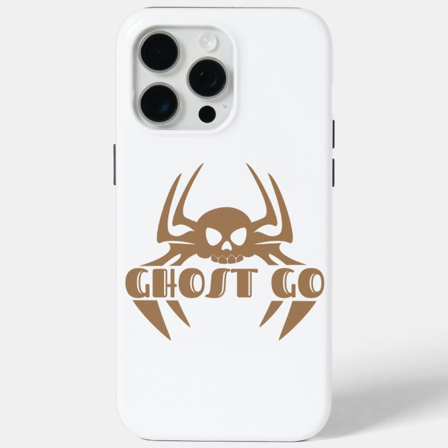 Funda De Case-Mate Para iPhone Ghost Go Spooky Season (Reverso )