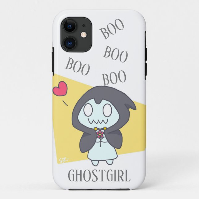 Funda De Case-Mate Para iPhone Ghostgirl  (Reverso)