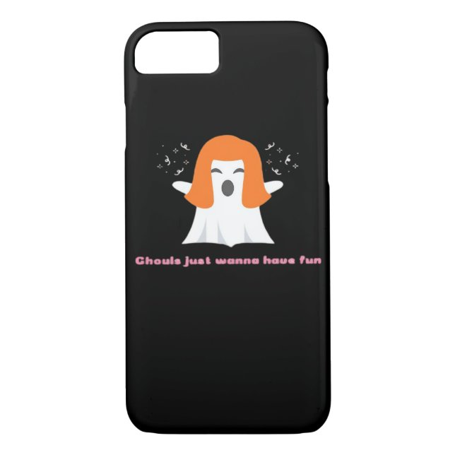Funda De Case-Mate Para iPhone Ghouls solo quiere divertirse - Cita divertida (Reverso)