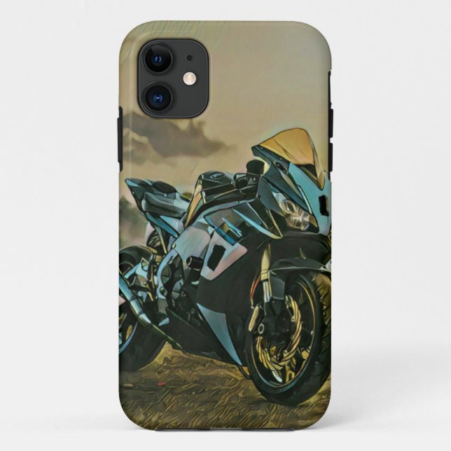 Funda De Case-Mate Para iPhone Gifts for motorcyclist (Reverso)