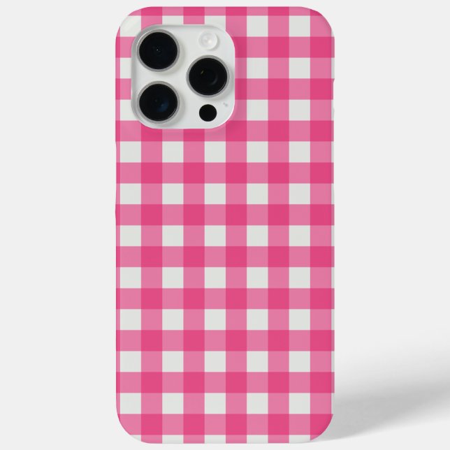 Funda De Case-Mate Para iPhone Gigante de goma rosa (Reverso )