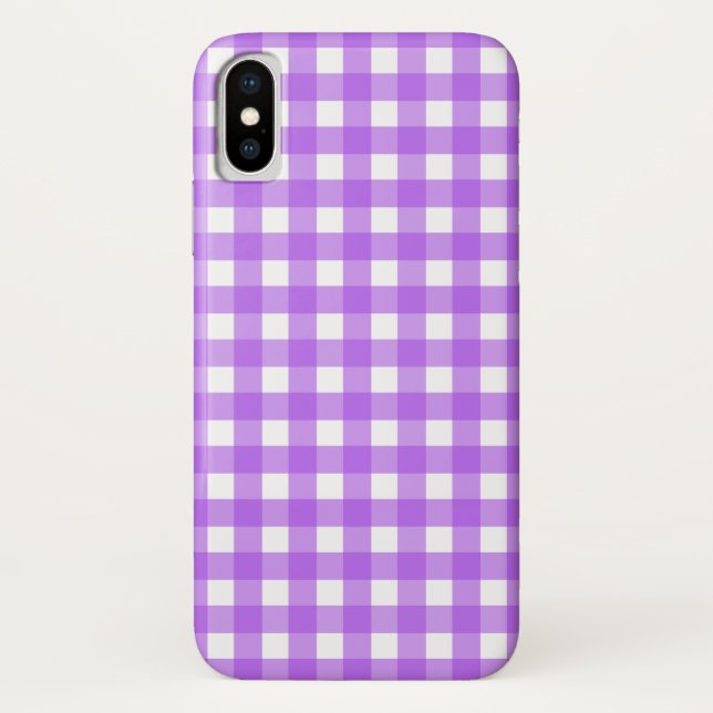 Funda De Case-Mate Para iPhone Gigante púrpura brillante (Reverso)