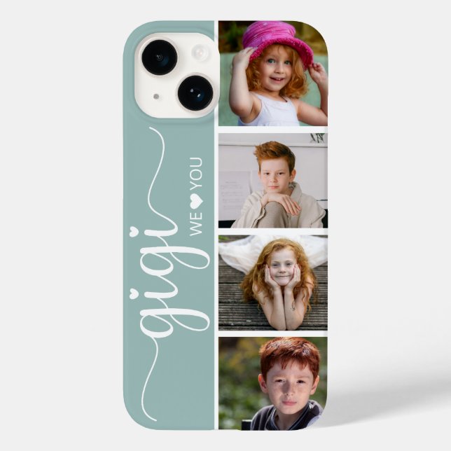 Funda De Case-Mate Para iPhone Gigi 4 Foto (Reverso )