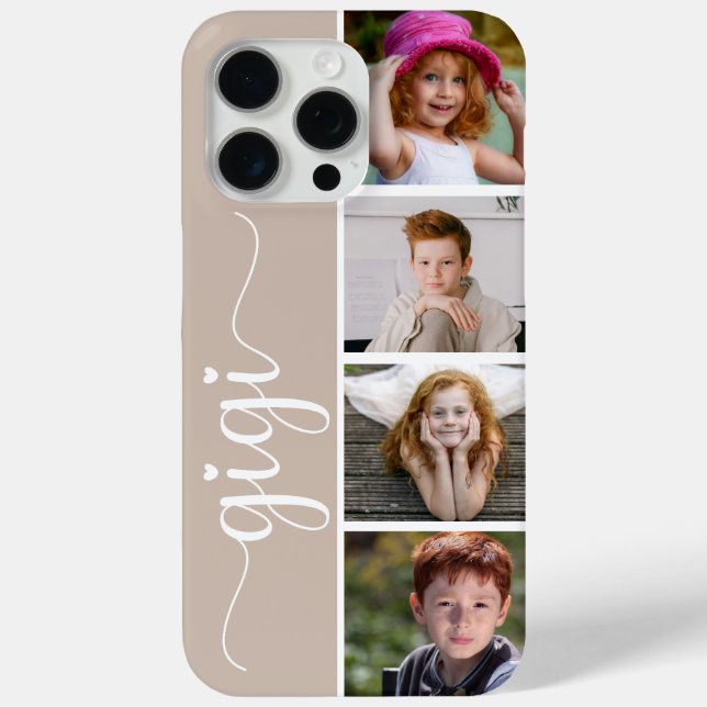 Funda De Case-Mate Para iPhone Gigi 4 Foto (Reverso )
