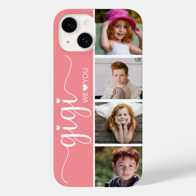 Funda De Case-Mate Para iPhone Gigi 4 Foto (Reverso )